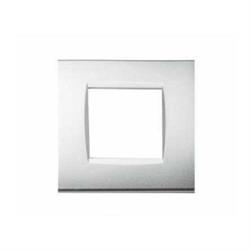 Placca Tecn. T1-Art 8002-04 Grigio Chiaro