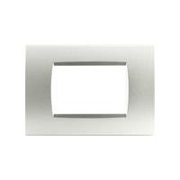 Placca Tecn. T1-Art 8003-04 Grigio Chiaro