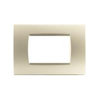 Placca Tecnopolimero T1-Art 8003-13 3P Oro