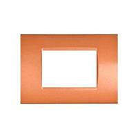 Placca Tecnopolimero T1-Art 8003-16 Arancio