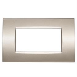 Placca Tecnopolimero T1-Art 8004-13 4P Oro