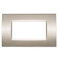 Placca Tecnopolimero T1-Art 8004-13 4P Oro