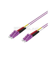 Fiber Optic Multimode Patch Cord ,50/125 LC-LC, 0,5 mt.