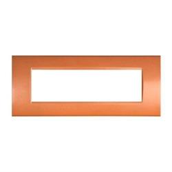 Placca Tecnopolimero T1 8007-16 7P Arancio