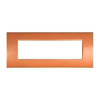 Placca Tecnopolimero T1 8007-16 7P Arancio