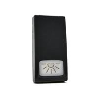 Cover Pulsante Luce T1-Art 871N Nero