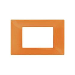 Placca Tecnopolimero T2 6003-16 3P Arancio