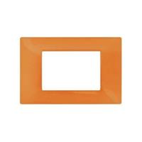 Placca Tecnopolimero T2 6003-16 3P Arancio