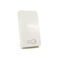 Cover Pulsante Apertura T2-Gem 673B Bianco