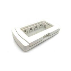 Placca Idrobox IP55 T2-Gem S6003B 3P Bianco