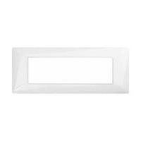 Placca Tecnopolimero T3-Joy M8007-01 Bianco