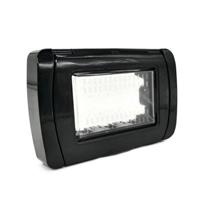 Placca Idrobox IP55 3T S5003N 3P Nero