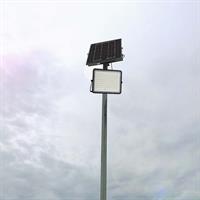 FARO LED CON PANNELLO SOLARE 20W 4000K IP65 CAVO 3M