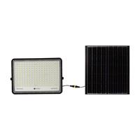 PROIETTORE SOLARE LED 30W 4000K NERO BATT SOSTITUBILE 3M