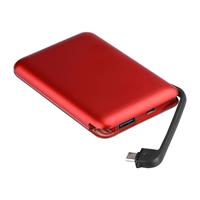 POWERBANK 5000MAH ROSSO