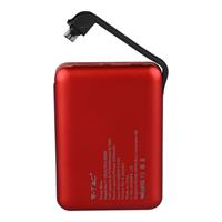 POWERBANK 5000MAH ROSSO