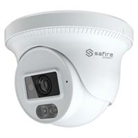 TELECAM DOME IP 4MPX 2.8mm IR+BIANCO IR20MT SAFIRE SMART