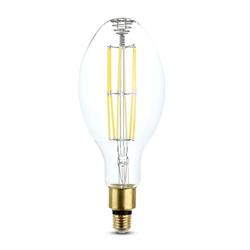 LAMPADINA LED OVALE 24W E27 ED120 4000K TRASPARENTE 160L