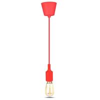 LAMPADARIO PORTALAMPADA E27 ROSSO