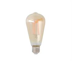 LAMPADINA LED FILAMENTO AMBRA E27 8W 806LM 2500K 300° 64