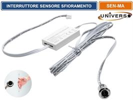 INTERRUTTORE CON SENSORE DI MOVIMENTO DC12V-24V UNIVERSO