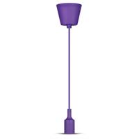 LAMPADARIO PORTALAMPADA E27 VIOLA