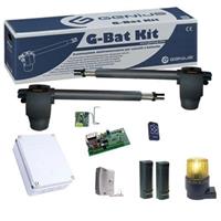 KIT PER CANCELLI A 2 ANTE BATTENTI G-FLASH 433 MHZ