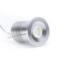 PUNTILUCE 4W 400LM 4000K SILVER DC12V-24V MINI PLUG