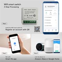 INTERRUTTORE WI-FI MINI CON 1 CANALE