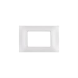 Placca Tecnopolimero T2-Gem M6003-01 Bianco