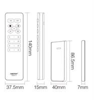 MI LIGHT TELECOMANDO C1 DIMMER+CCT 4 ZONE NERO