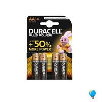 DURACELL PLUS POWER AA STILO 4 PEZZI DU0101