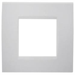 Placca Soft T1-Art 2P 8002ST-1 Bianco