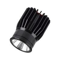 FARO LED 18W 3000K INCASSO NERO