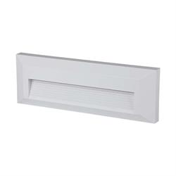 SEGNAPASSO LED 3W 4000K REATTANGOLARE BIANCO IP65