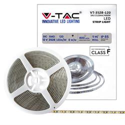 STRISCIA LED SMD3528 120 LED/mt 4500K IP65 7,2w/m